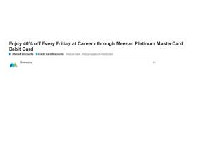 40% off Every Friday at Careem through Meezan Platinum MasterCard Debit Card.pdf