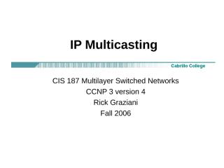 cis187-7-Multicasting.ppt