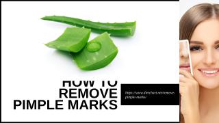 How to Remove Pimple Marks.ppt
