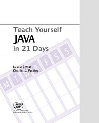 Teach Your Self Java Programming In 21 Days.pdf