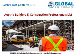 Austria Builders & Construction Professionals List.pptx