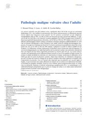 Pathologie maligne vulvaire chez l'adulte.pdf