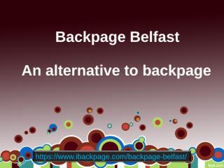Backpage Belfast.ppt